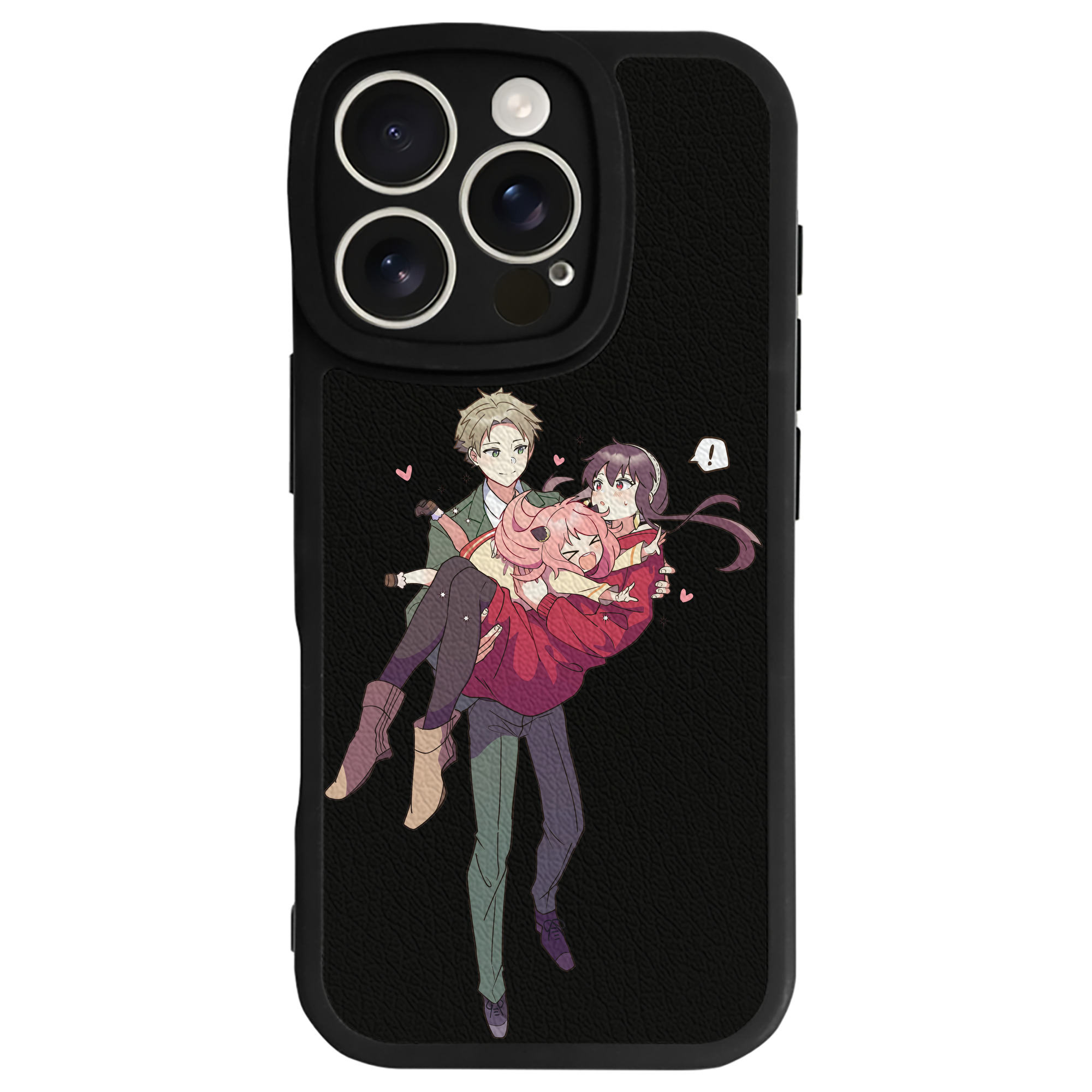 （画像用） SPY×FAMILY间谍家家酒 【iPhone 16シリーズ対応】シリコンスマホケース（レザー調） 材質：シリコン